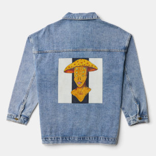 Chaqueta Vaquera hongos alienígenas