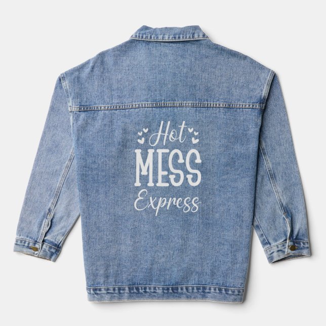 Chaqueta Vaquera Hot Mess Express (Reverso )