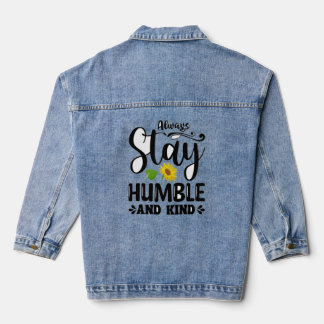 Chaqueta Vaquera Humble declaración Minimalista de un liebre fundam