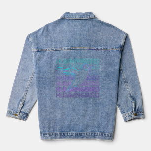 Chaqueta Vaquera Hummingbird Retro