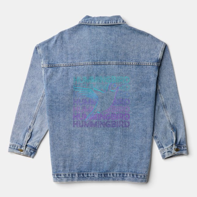 Chaqueta Vaquera Hummingbird Retro (Reverso )