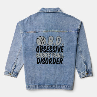 Chaqueta Vaquera Humor del jugador de baloncesto de Guay Niños de c