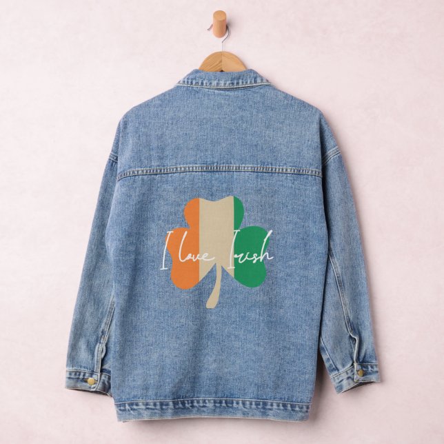 Chaqueta Vaquera I love Irish! (Hangar)