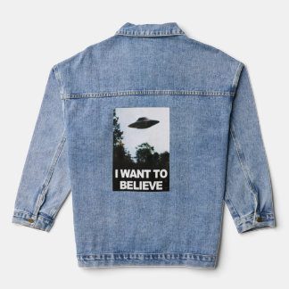 Chaqueta Vaquera I want to believe