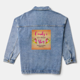 Chaqueta Vaquera Ice Cream Shop Denim Jean Jacket
