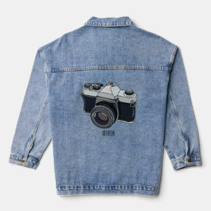 Chaqueta Vaquera Ilustracion de personalizado de cámara de cine