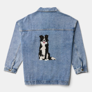 Chaqueta Vaquera Ilustracion Fronterizo de Collie.