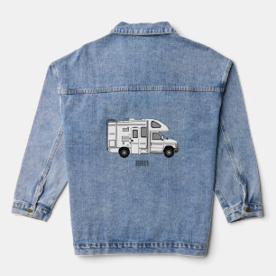 Chaqueta Vaquera Ilustracion personalizado de Campervan