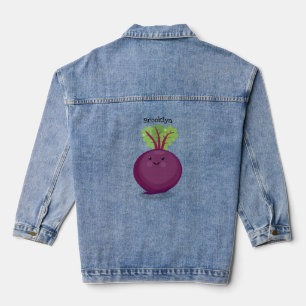 Chaqueta Vaquera Ilustracion personalizado de cocina de raíz de rem