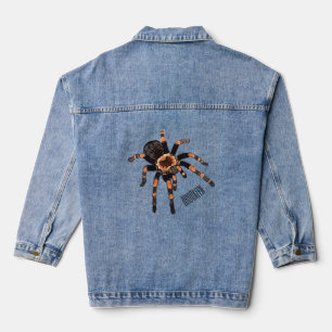 Chaqueta Vaquera Ilustracion personalizado de Tarantula