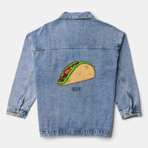 Chaqueta Vaquera Ilustracion personalizado Taco