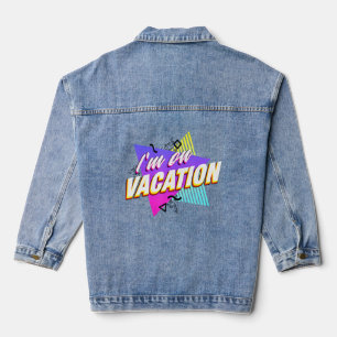 Chaqueta Vaquera Im On Vacation Retro 90s Grupo Familiar Parcial Tr
