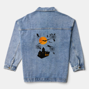 Chaqueta Vaquera Imágenes prediseñadas Halloween-Happy Halloween