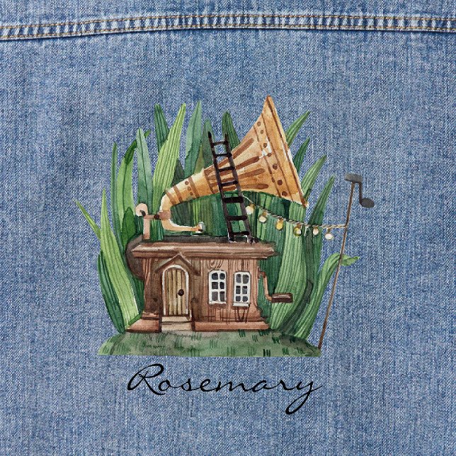 Chaqueta Vaquera Impresionante cuchara de hadas de algodón de gramó (Subido por el creador)