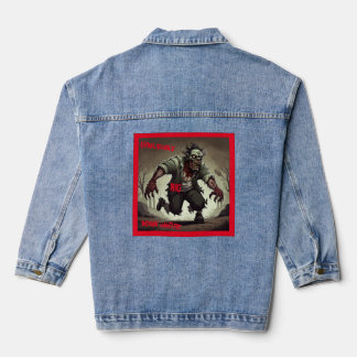 Chaqueta Vaquera Increíble Personalizado de mujeres, Denim Ja, diri