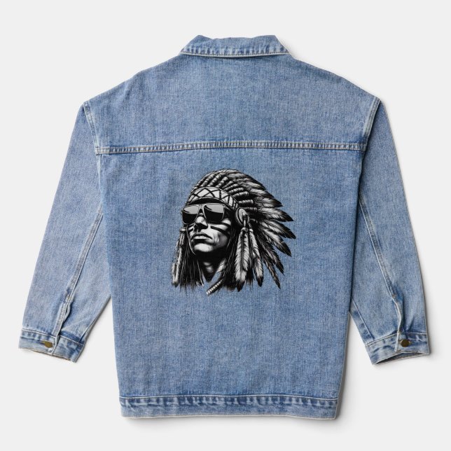 Chaqueta Vaquera indio (Reverso )