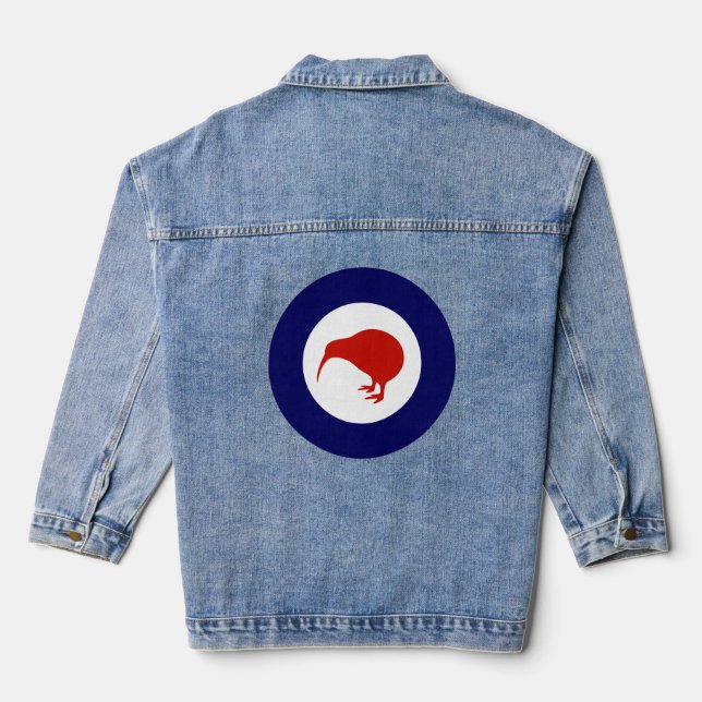 Chaqueta Vaquera Insignia de Nueva Zelanda (Reverso )
