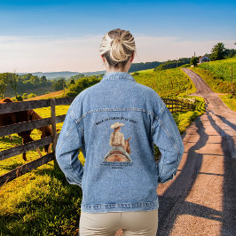 Chaqueta vaquera inspiradora de vaquera