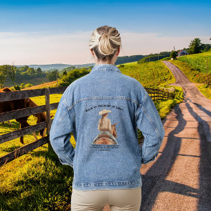 Chaqueta vaquera inspiradora de vaquera