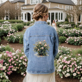 Chaqueta Vaquera Jardín de Medianoche