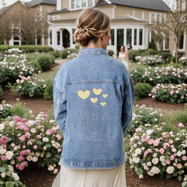 Chaqueta Vaquera Jean Jacket por dalDesignNZ (Reverso Boda)