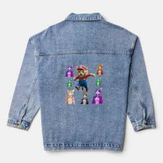 Chaqueta Vaquera Jefe Gato Genial – Regalo Divertido para Amantes d