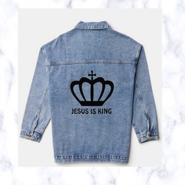 Chaqueta Vaquera Jesús es Rey (Subido por el creador)