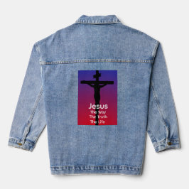 Chaqueta Vaquera Jesus is the way