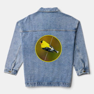 Chaqueta Vaquera Jilguero Americano - Fotografía Original
