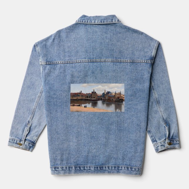 Chaqueta Vaquera Johannes Vermeer - Vista de Delft (Reverso )
