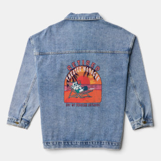 Chaqueta Vaquera Jubilación vintage de Retirada de Gestor de Teatro