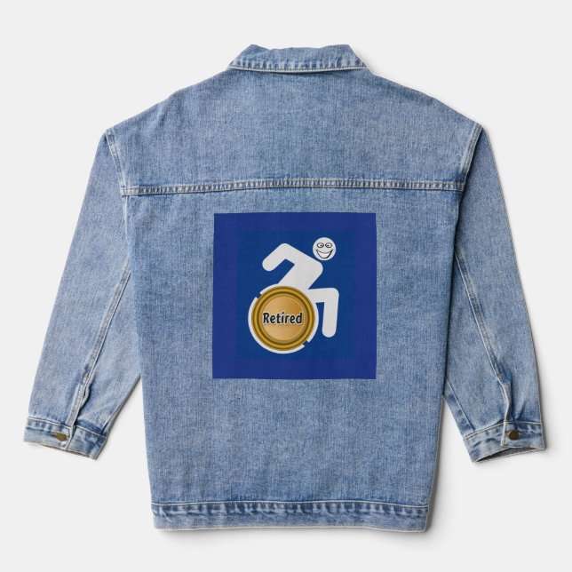 Chaqueta Vaquera Jubilado Discapacitado (Reverso )