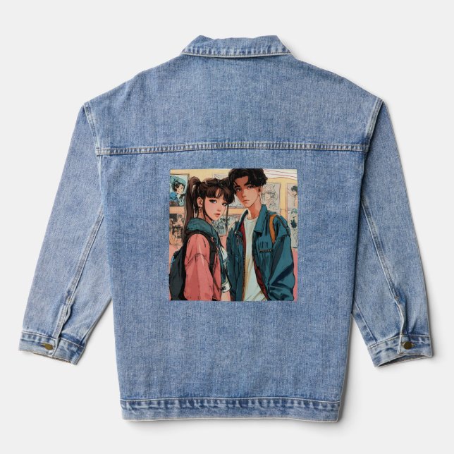 Chaqueta Vaquera Juntos Por Siempre: Una doble historia de amor (Reverso )