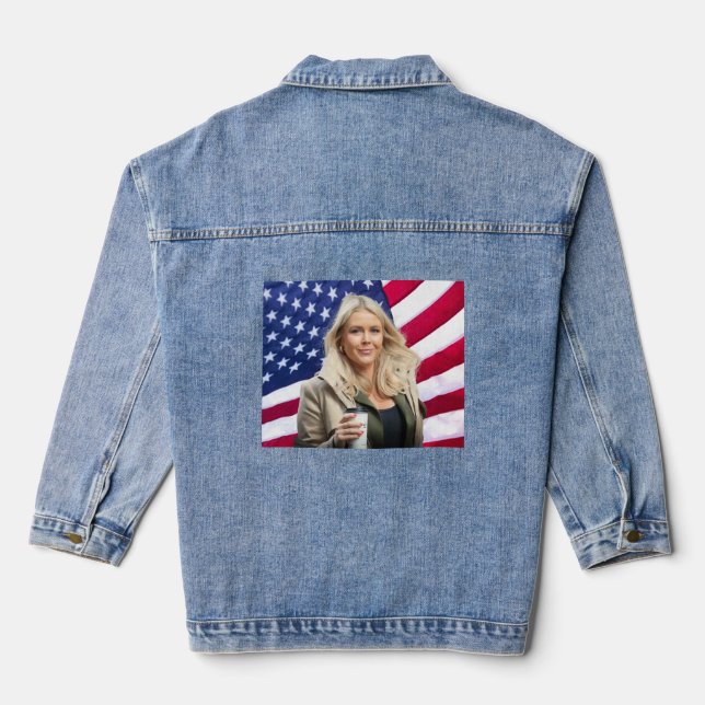 Chaqueta Vaquera Karoline Leavitt (Reverso )
