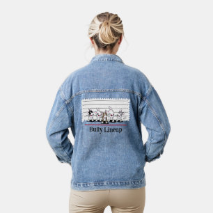 Chaqueta Vaquera KiniArt Bully Lineup Bull Terrier