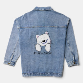 Chaqueta Vaquera KiniArt Samoyed