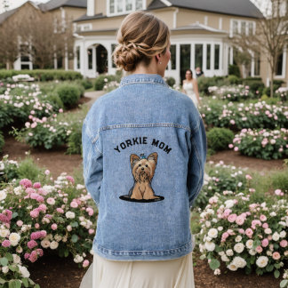 Chaqueta Vaquera KiniArt Yorkie