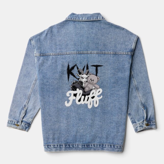 Chaqueta Vaquera Kvlt Fluff (Reverso )