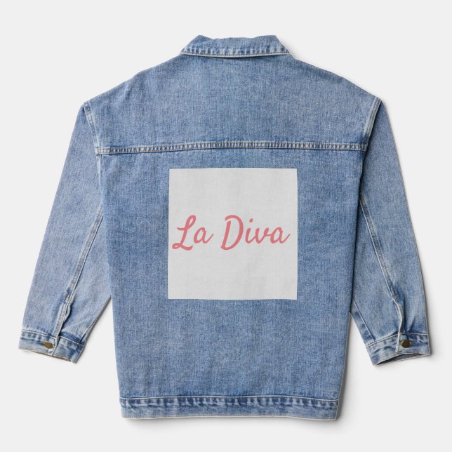 Chaqueta Vaquera La Diva   (Reverso )