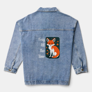Chaqueta Vaquera La encantadora Fox encantada del bosque: Regalo ún