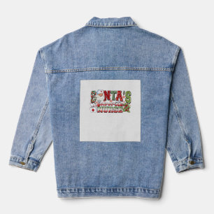 Chaqueta Vaquera La enfermera favorita de Santa, enfermera alegre,