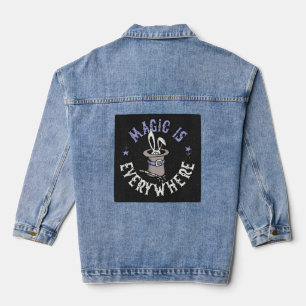 Chaqueta Vaquera La magia está en todas partes - Diversión retro