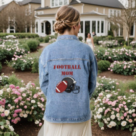 Chaqueta Vaquera La mamá del fútbol Denim Jacket