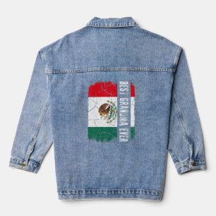 Chaqueta Vaquera La mejor abuela mexicana que haya marcado el Día d
