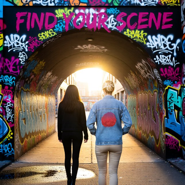 Chaqueta Vaquera La neblina de Crimson al atardecer (Subido por el creador)