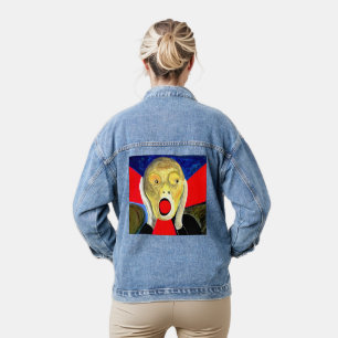 Chaqueta Vaquera La pintura inspirada en el grito