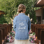 Chaqueta Vaquera La señora novia establecida<br><div class="desc">Magnífica chaqueta de denim. ¡Perfecto para la foto con la fiesta de las novias!</div>