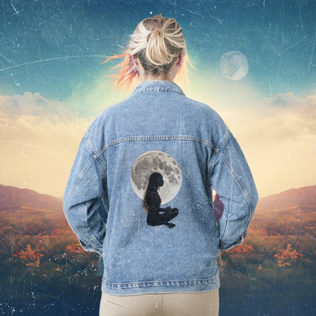 Chaqueta Vaquera La serenidad lunar de la armonía (Subido por el creador)