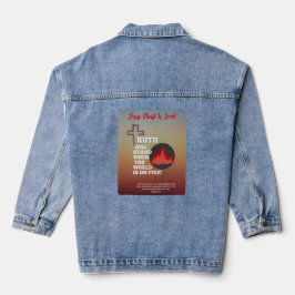 Chaqueta Vaquera La verdad resistirá a Denim Jacket
