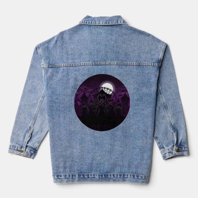 Chaqueta Vaquera Lady Clowns, la joven asesinadora de Halloween (Reverso )